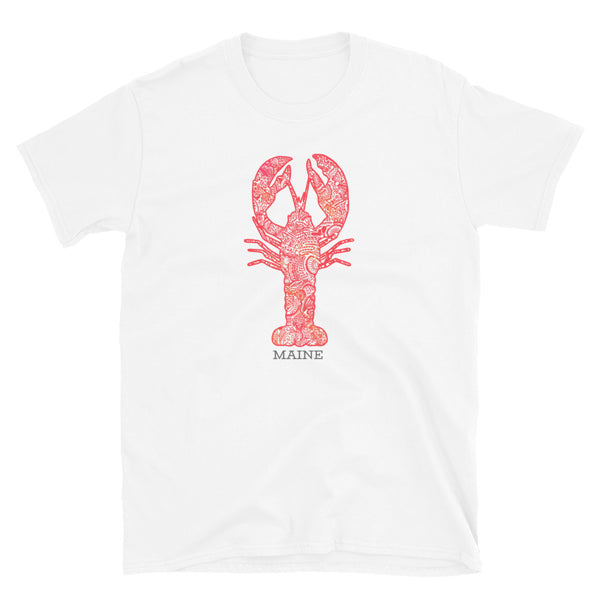 Maine Lobster Short-Sleeve Unisex T-Shirt